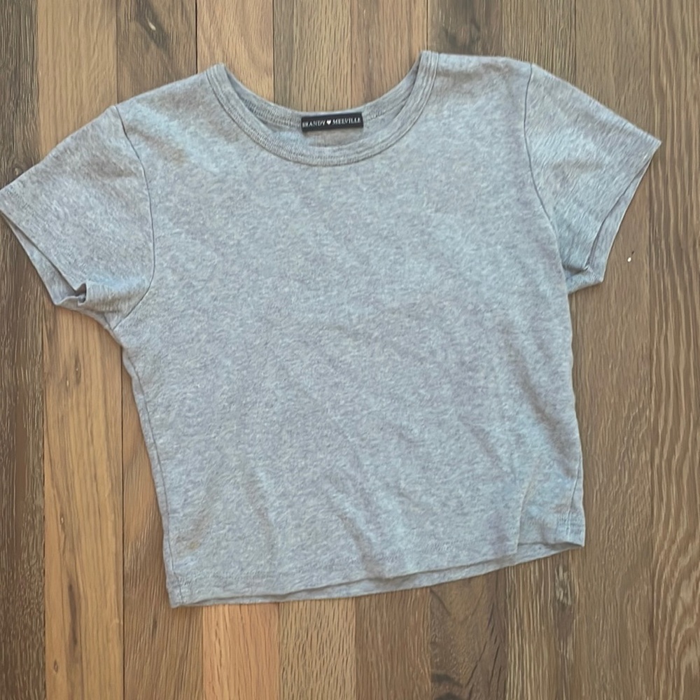 GREY BRANDY TOP